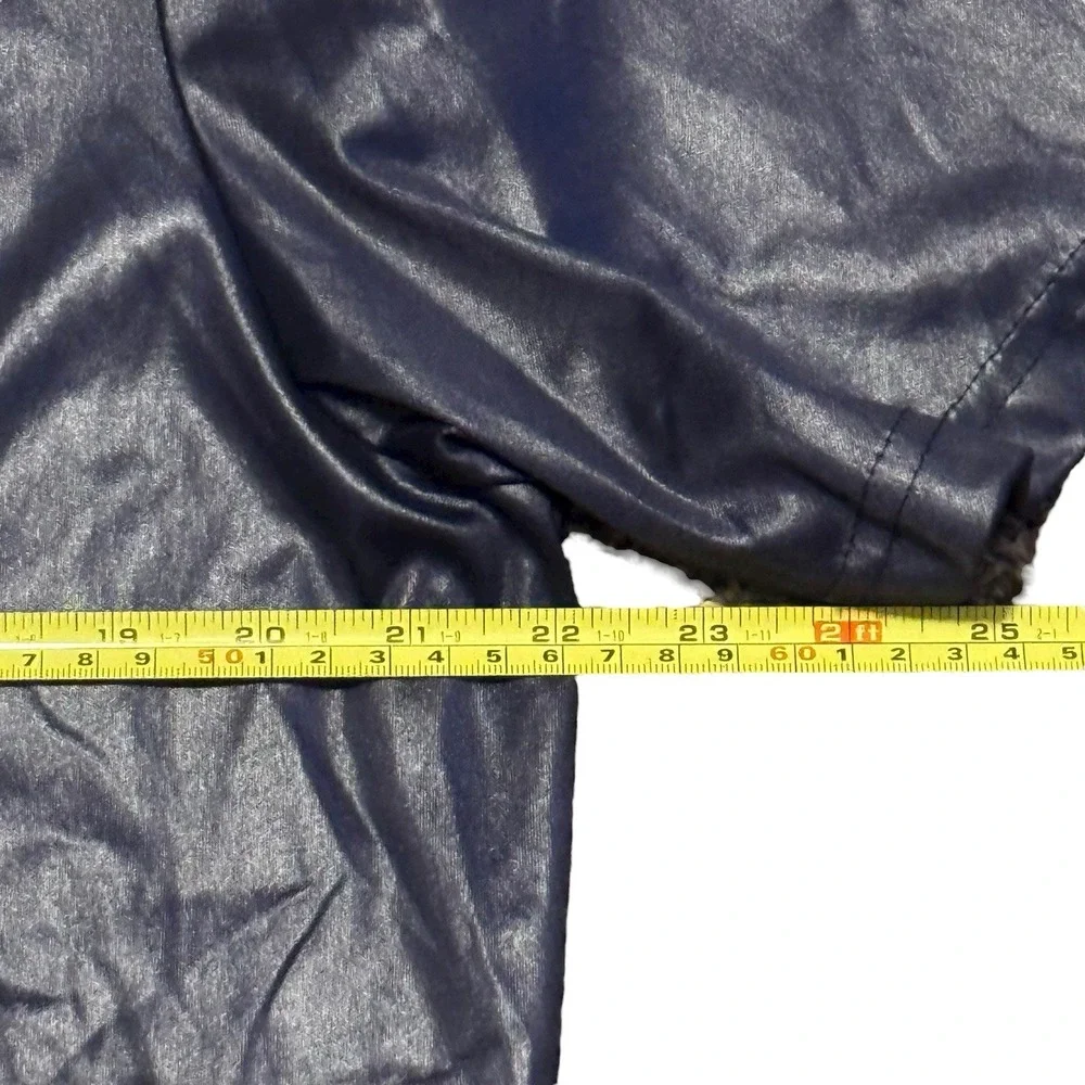 VTG YMLA Studio Short Sleeve Button Up Shirt Navy Blue Men's Size L Made In USA‎ - Picture 5 of 6